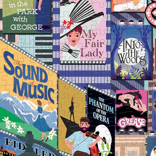 Ridley's Games - 50 Must-See Musicals Bucket List 1000-Piece Puzzl image 6