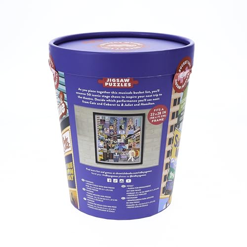 Ridley's Games - 50 Must-See Musicals Bucket List 1000-Piece Puzzl image 7