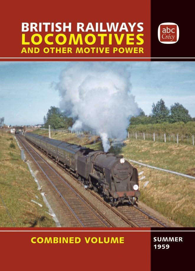 abc British Railways Locomotives Combined Volume Summer 1959 - Hardbac image 1