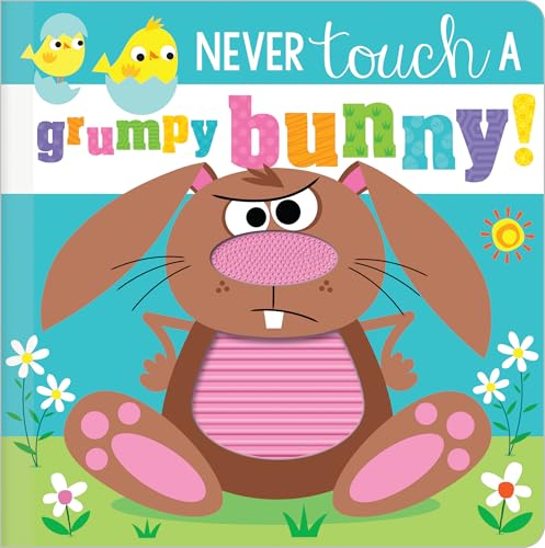 Rosie Greening - Never Touch a Grumpy Bunny! - Hardback image 1