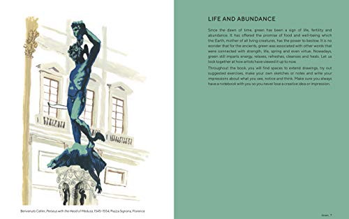 Angela Leon - Green : A Drawing Book Inspired by Art - Paperback image 5