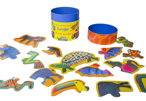 Natasha Durley - Creature Features Jungle : A Pair Puzzle - Non-book i image 2