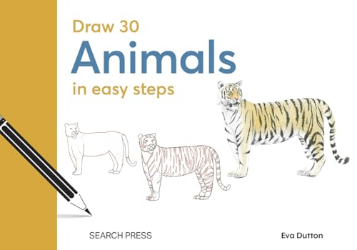Jonathan Newey - Draw 30: Animals : In Easy Steps - Hardback image 1