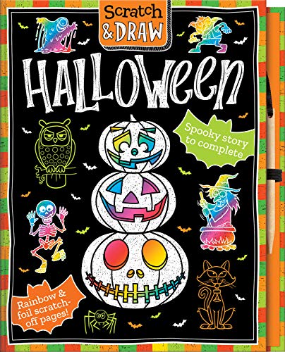 Arthur Over - Scratch and Draw Halloween - Hardback image 1