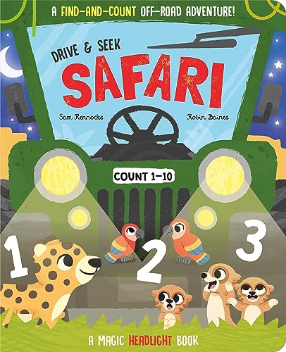 Jenny Copper - Drive & Seek Safari - A Magic Find & Count Adventure - image 1