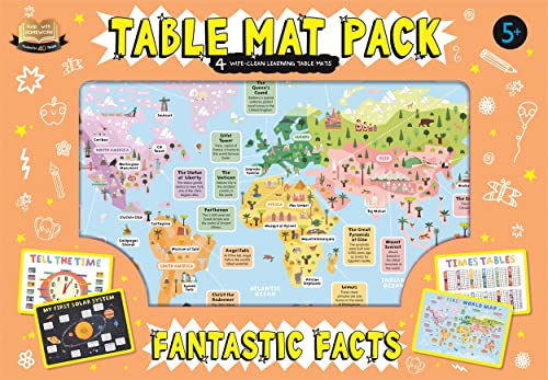 Autumn Publishing - Table Mat Pack: Fantastic Facts - Hardback image 1