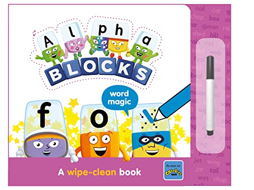 Sweet Cherry Publish - Alphablocks Word Magic: A Wipe-Clean Book - Har image 1