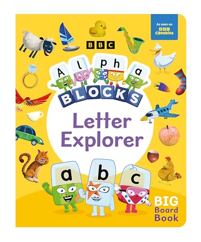 Sweet Cherry Publish - Alphablocks Letter Explorer: A Big Board Book - image 1