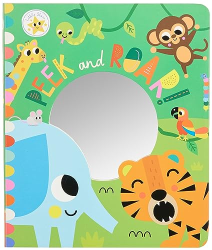 CHRISTIE HAINSBY - LITTLE STARS PEEK & ROAR GATEFOLD MIRROR - Hardback image 1