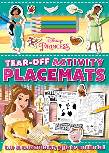 Walt Disney - Disney Princess: Tear-Off Activity Placemats - Paperback image 1