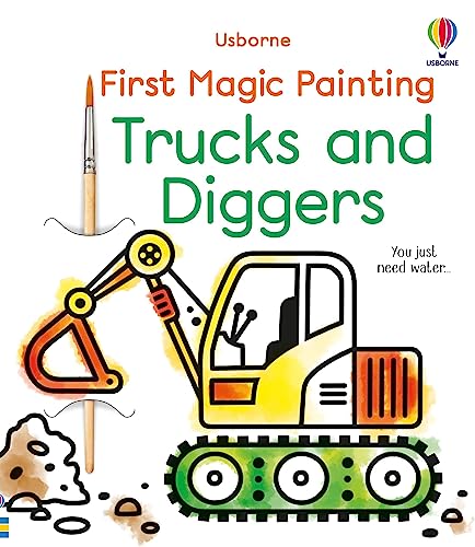 Abigail Wheatley - First Magic Painting Trucks and Diggers - Paperback image 1