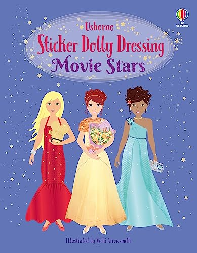 Fiona Watt - Sticker Dolly Dressing Movie Stars - Paperback image 1