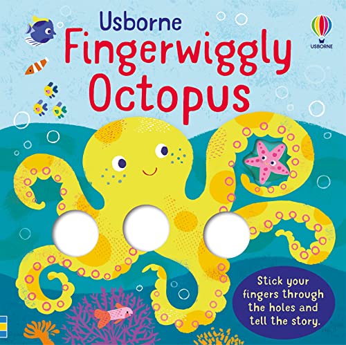 Felicity Brooks - Fingerwiggly Octopus - Hardback image 1