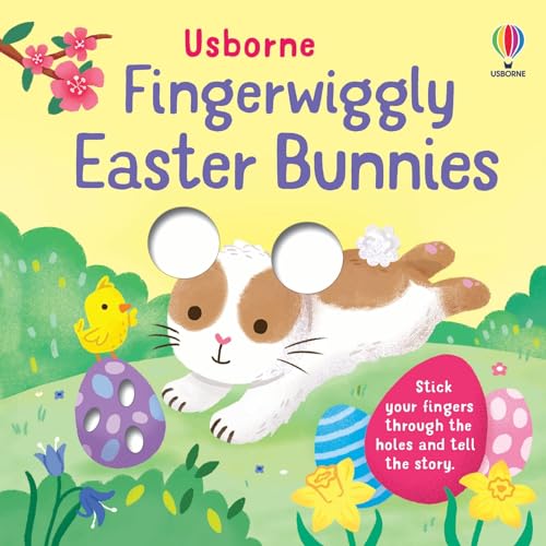 Felicity Brooks - Fingerwiggly Easter Bunnies - Hardback image 1
