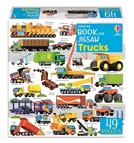 Sam Smith - Usborne Book and Jigsaw Trucks - Paperback image 1