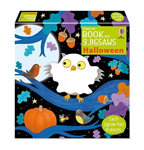 Sam Taplin - Usborne Book and 3 Jigsaws: Halloween - Mixed Media image 1