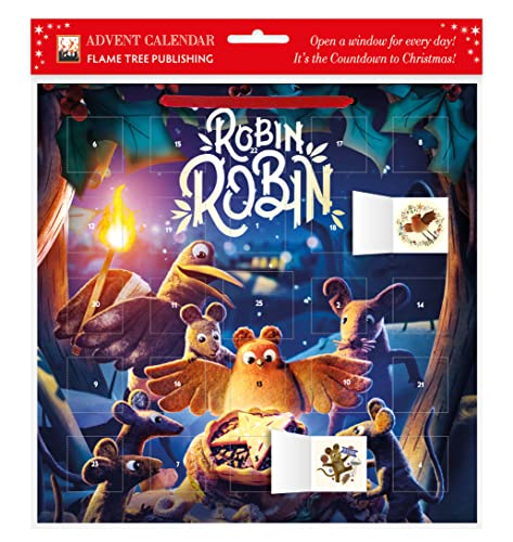 Aardman: Robin Robin Advent Calendar (with stickers) - Calendar