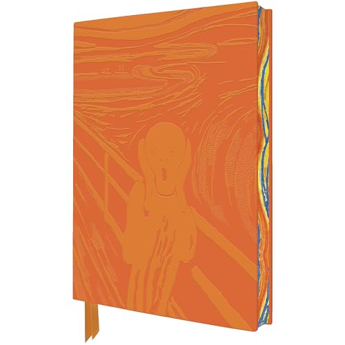 Flame Tree Studio - Edvard Munch: The Scream Artisan Art Notebook (Fla image 1
