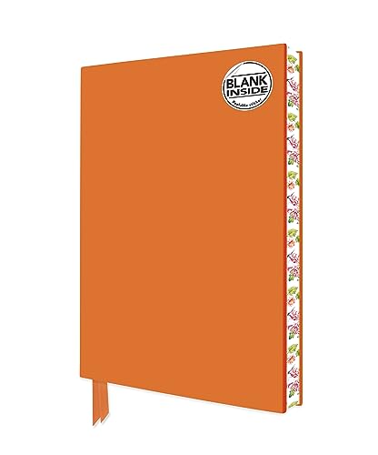 Flame Tree Studio - Orange Blank Artisan Notebook (Flame Tree Journals image 1