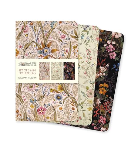 Flame Tree Studio - William Kilburn Set of 3 Mini Notebooks - Paperbac image 1