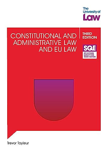 Trevor Tayleur - SQE - Constitutional and Administrative Law and EU La image 1