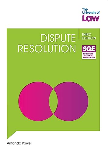 Amanda Powell - SQE - Dispute Resolution 3e - Paperback