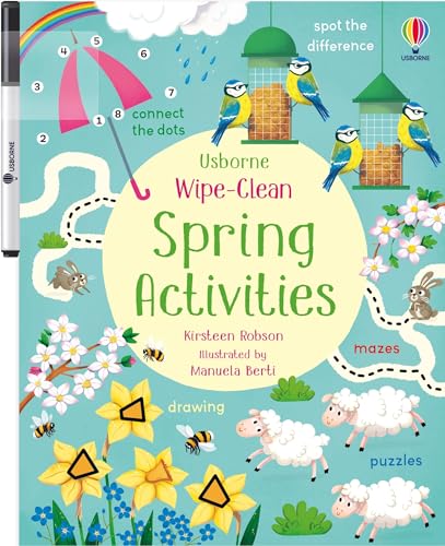 Kirsteen Robson - Wipe-Clean Spring Activities - Paperback image 1