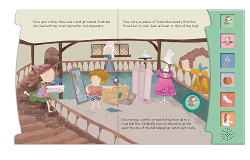 Anna Gough - Cinderella Fairy Tale Sound Book - Hardback image 2