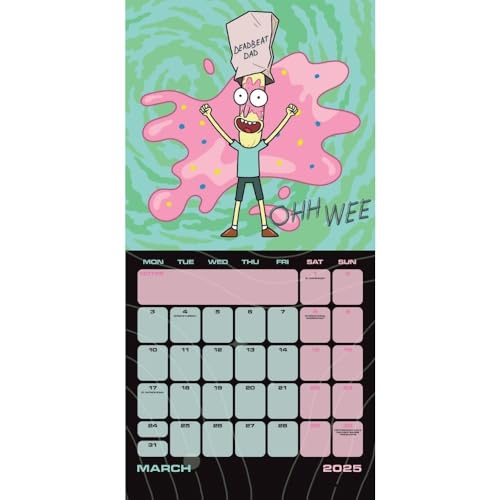 Square Calendar 2025 - Calendar image 3