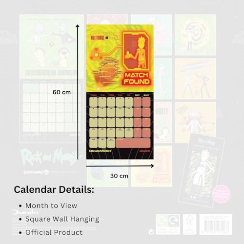 Square Calendar 2025 - Calendar image 7