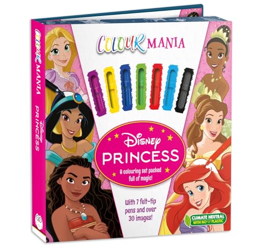 Walt Disney - Disney Princess: Colourmania - Paperback image 1