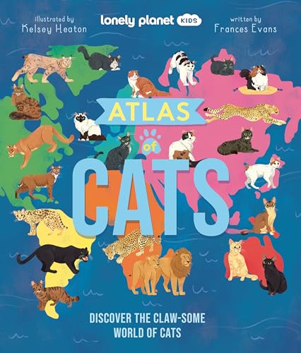 Frances Evans - Lonely Planet Kids Atlas of Cats - Hardback image 1