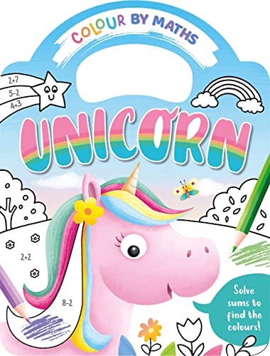 Igloo Books - Colour By Maths: Unicorn - Paperback image 1