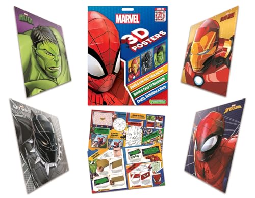 Marvel Entertainment - Marvel: 3D Posters - Paperback image 1