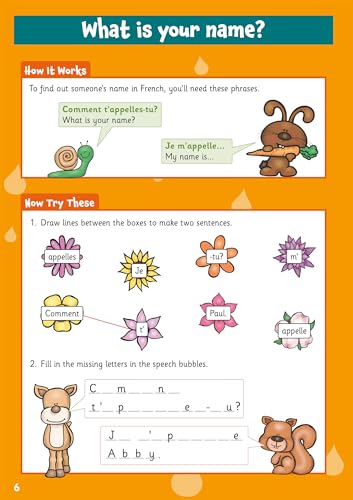 CGP Books - New French Activity Book for Ages 5-7 (with Online Audio) image 4