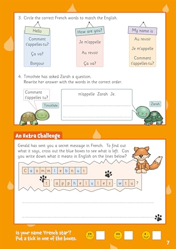 CGP Books - New French Activity Book for Ages 5-7 (with Online Audio) image 5