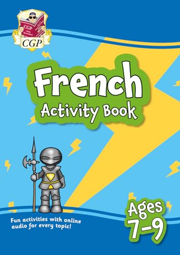 CGP Books - New French Activity Book for Ages 7-9 (with Online Audio) image 1