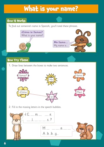 CGP Books - New Spanish Activity Book for Ages 5-7 (with Online Audio) image 4