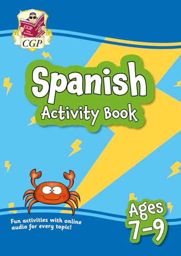 CGP Books - New Spanish Activity Book for Ages 7-9 (with Online Audio) image 1