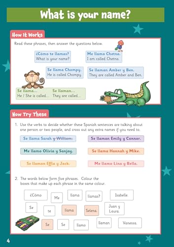 CGP Books - New Spanish Activity Book for Ages 7-9 (with Online Audio) image 2