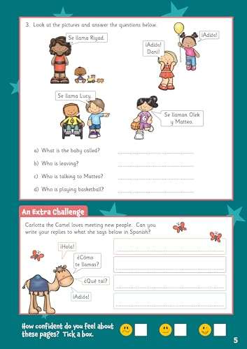 CGP Books - New Spanish Activity Book for Ages 7-9 (with Online Audio) image 3