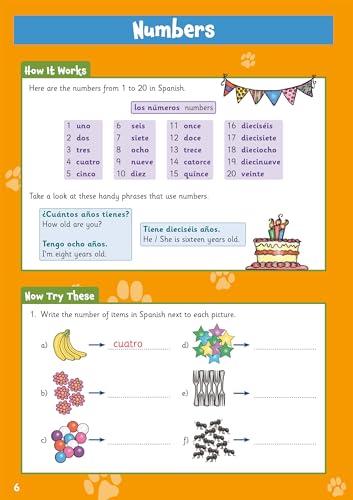 CGP Books - New Spanish Activity Book for Ages 7-9 (with Online Audio) image 4