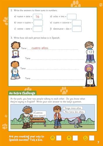 CGP Books - New Spanish Activity Book for Ages 7-9 (with Online Audio) image 5
