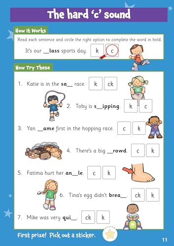 CGP Books - New 10 Minutes a Day English for Ages 5-7 (with reward sti image 5