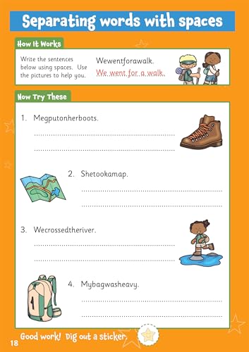 CGP Books - New 10 Minutes a Day English for Ages 5-7 (with reward sti image 6