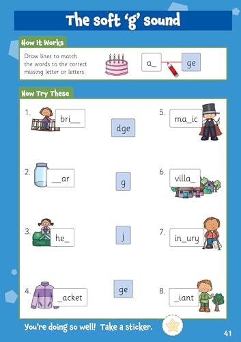 CGP Books - 10 Minutes a Day Spelling for Ages 5-7 (with reward sticke image 7