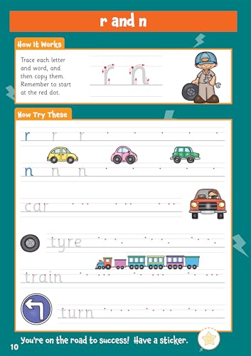 CGP Books - New 10 Minutes a Day Handwriting for Ages 5-7 (with reward image 2