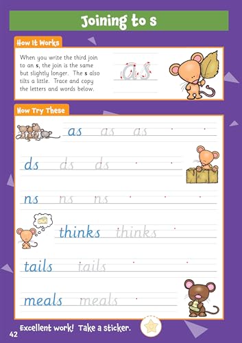 CGP Books - New 10 Minutes a Day Handwriting for Ages 5-7 (with reward image 6