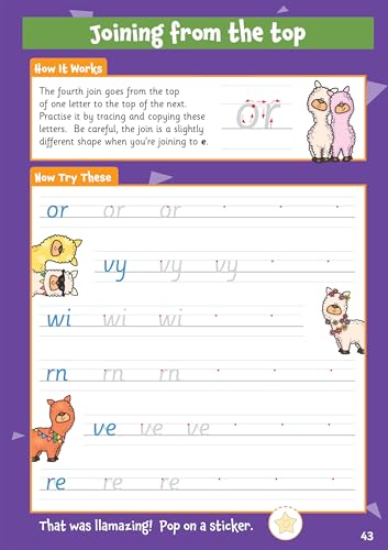CGP Books - New 10 Minutes a Day Handwriting for Ages 5-7 (with reward image 7