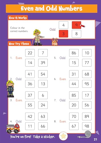 CGP Books - New 10 Minutes a Day Maths for Ages 5-7 (with reward stick image 3